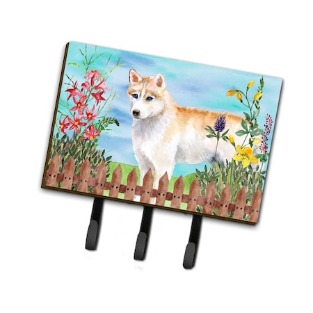 Carolines Treasures Siberian Husky Spring Leash or Key Holder CK1217TH68